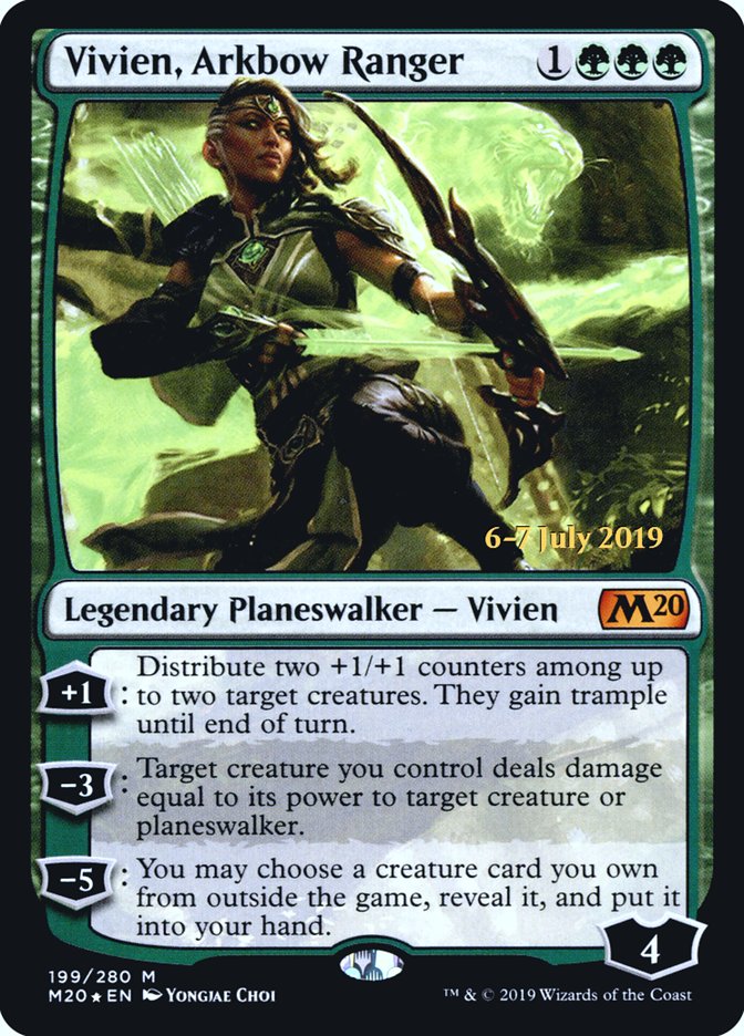 Vivien, Arkbow Ranger [Core Set 2020 Prerelease Promos] | Pegasus Games WI