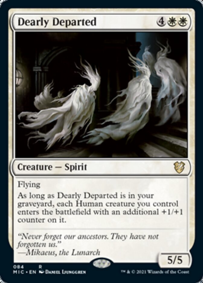 Dearly Departed [Innistrad: Midnight Hunt Commander] | Pegasus Games WI