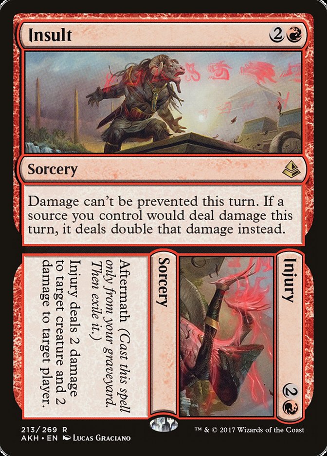 Insult // Injury [Amonkhet] | Pegasus Games WI