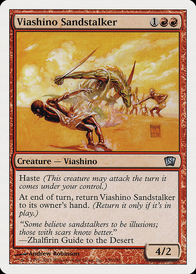 Viashino Sandstalker [Eighth Edition] | Pegasus Games WI