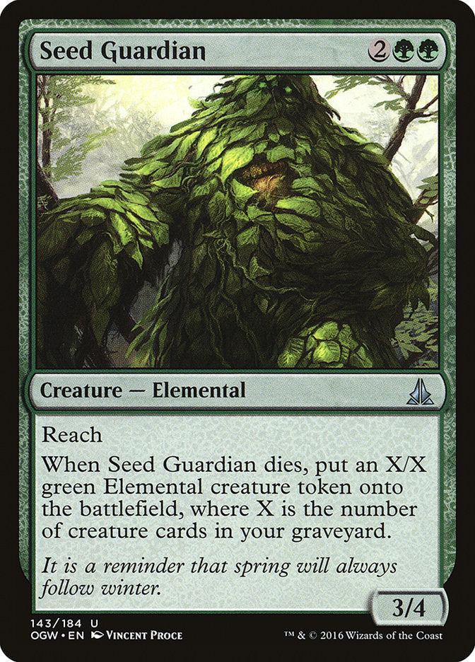Seed Guardian [Oath of the Gatewatch] | Pegasus Games WI