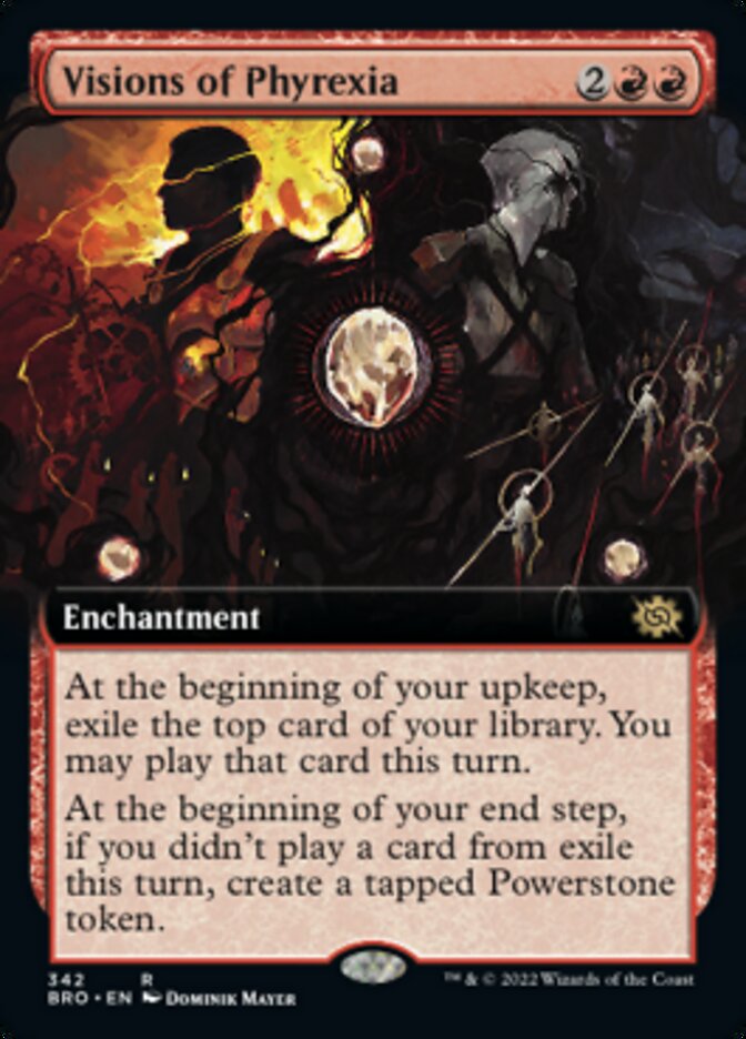 Visions of Phyrexia (Extended Art) [The Brothers' War] | Pegasus Games WI