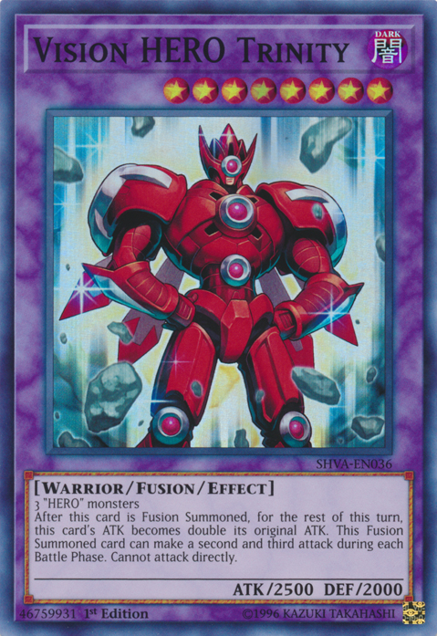 Vision HERO Trinity [SHVA-EN036] Super Rare | Pegasus Games WI