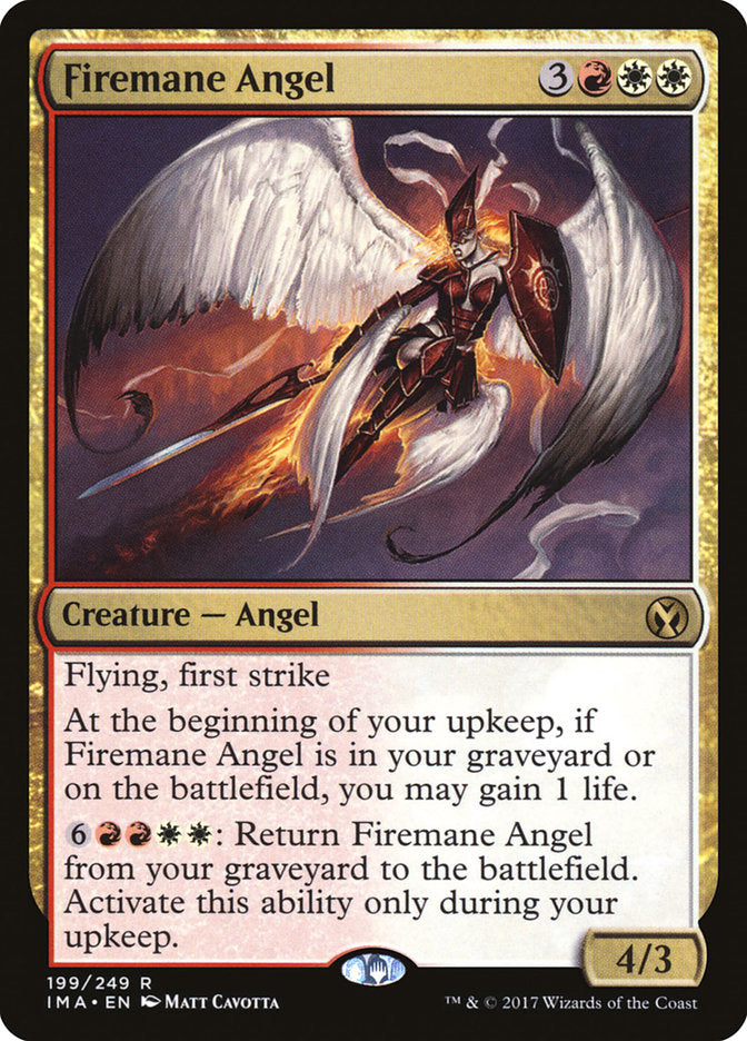 Firemane Angel [Iconic Masters] | Pegasus Games WI