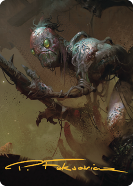 Mold Folk Art Card (Gold-Stamped Signature) [Commander Legends: Battle for Baldur's Gate Art Series] | Pegasus Games WI