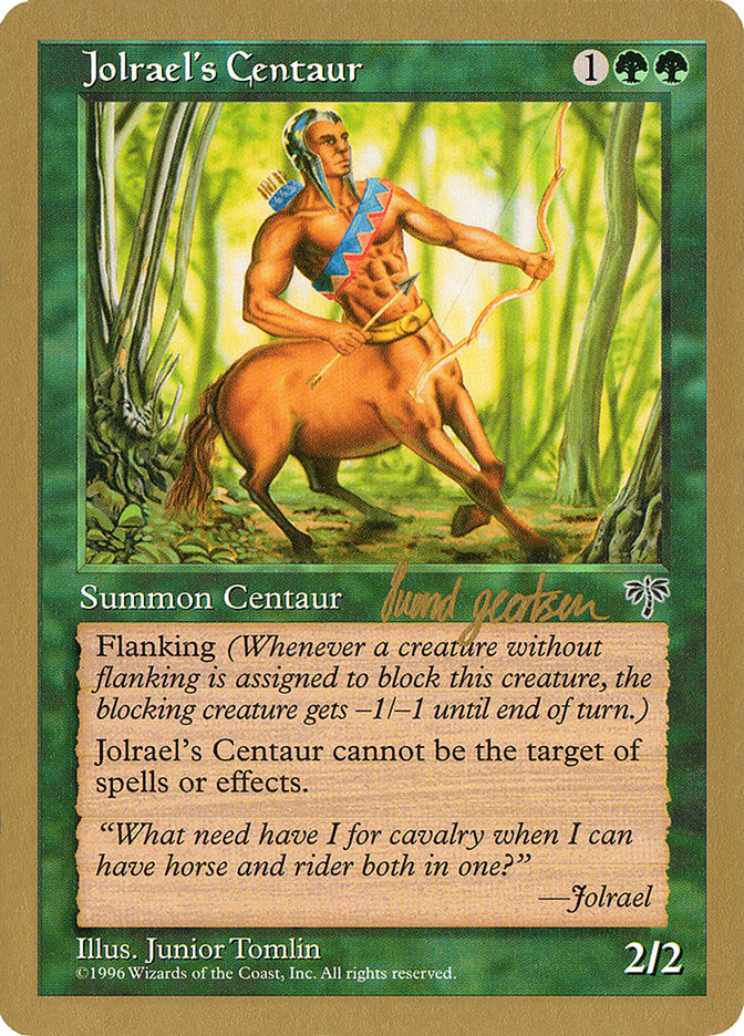 Jolrael's Centaur (Svend Geertsen) [World Championship Decks 1997] | Pegasus Games WI