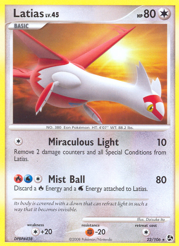 Latias (22/106) [Diamond & Pearl: Great Encounters] | Pegasus Games WI