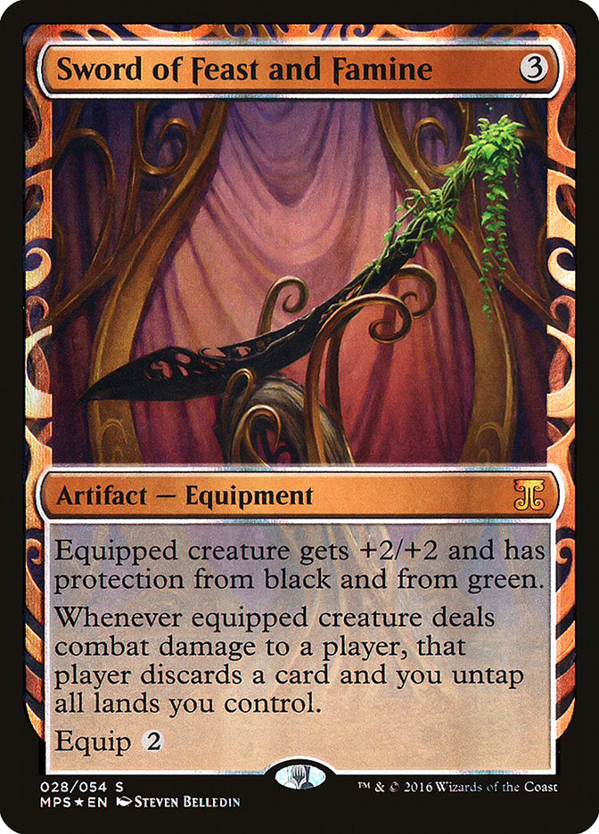 Sword of Feast and Famine [Kaladesh Inventions] | Pegasus Games WI