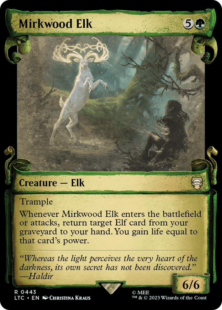 Mirkwood Elk [The Lord of the Rings: Tales of Middle-Earth Commander Showcase Scrolls] | Pegasus Games WI