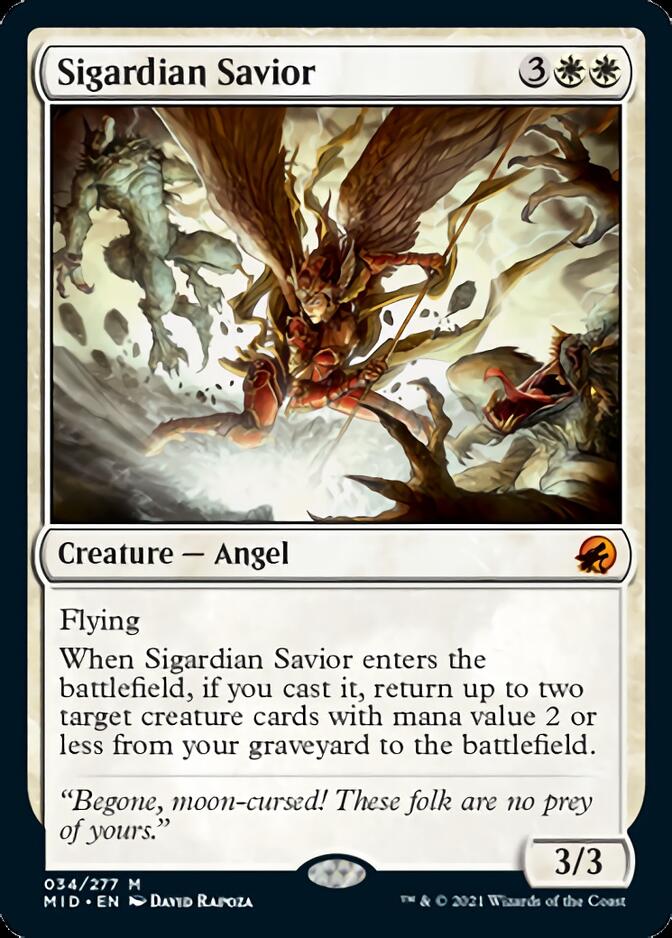 Sigardian Savior [Innistrad: Midnight Hunt] | Pegasus Games WI