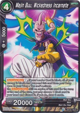 Majin Buu, Wickedness Incarnate [BT10-126] | Pegasus Games WI