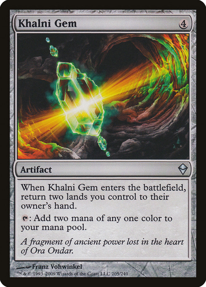 Khalni Gem [Zendikar] | Pegasus Games WI