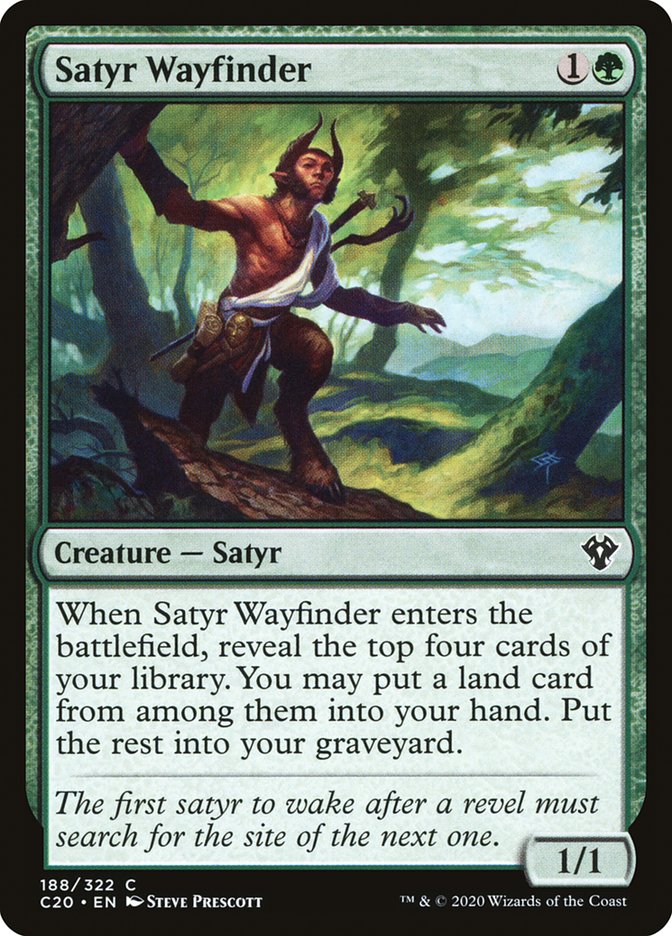 Satyr Wayfinder [Commander 2020] | Pegasus Games WI