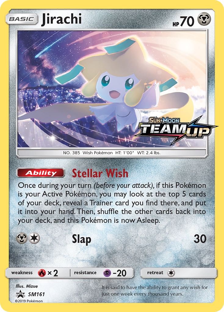 Jirachi (SM161) [Sun & Moon: Black Star Promos] | Pegasus Games WI
