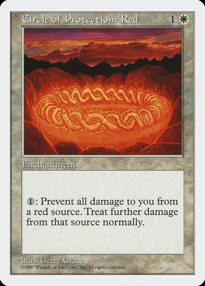 Circle of Protection: Red [Fifth Edition] | Pegasus Games WI