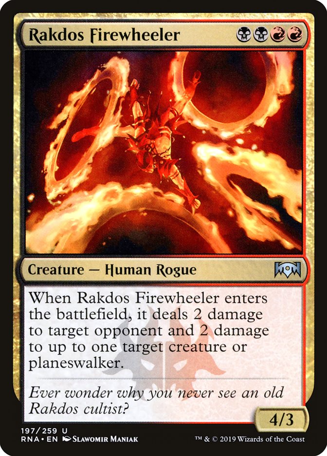 Rakdos Firewheeler [Ravnica Allegiance] | Pegasus Games WI