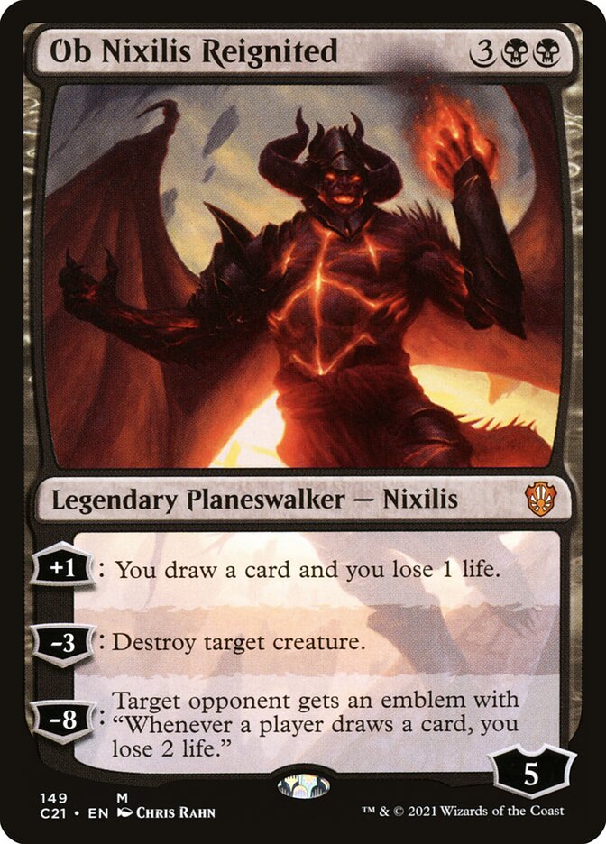 Ob Nixilis Reignited [Commander 2021] | Pegasus Games WI