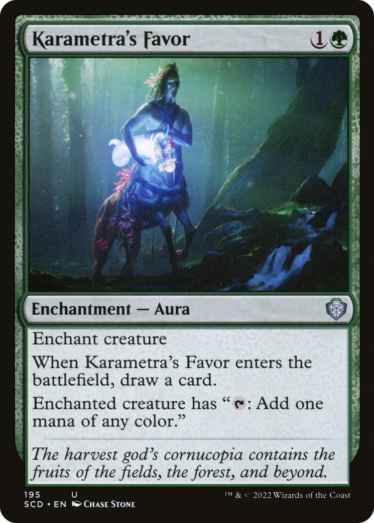 Karametra's Favor [Starter Commander Decks] | Pegasus Games WI
