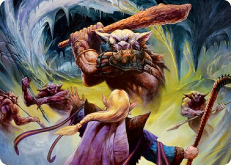 Den of the Bugbear (Dungeon Module) Art Card [Dungeons & Dragons: Adventures in the Forgotten Realms Art Series] | Pegasus Games WI