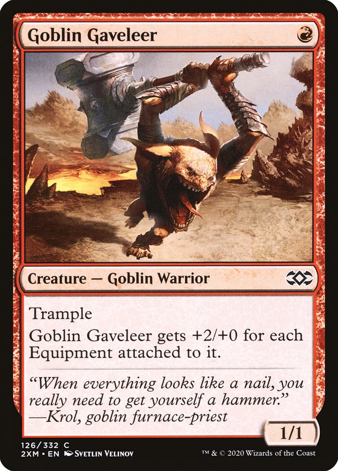 Goblin Gaveleer [Double Masters] | Pegasus Games WI