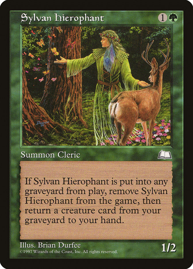 Sylvan Hierophant [Weatherlight] | Pegasus Games WI