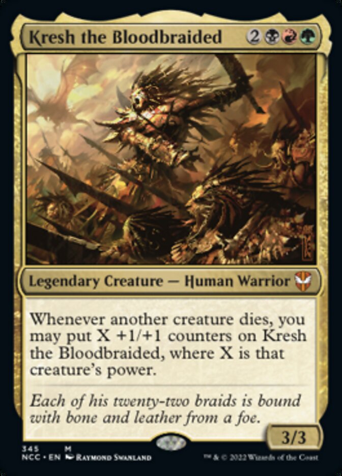 Kresh the Bloodbraided [Streets of New Capenna Commander] | Pegasus Games WI