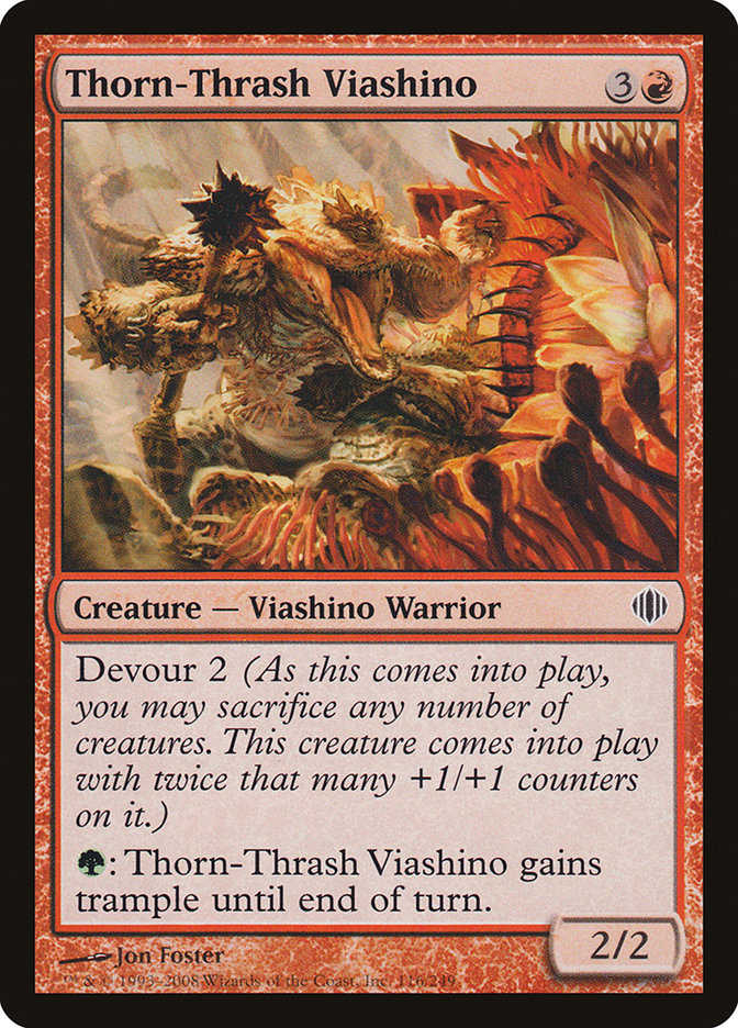 Thorn-Thrash Viashino [Shards of Alara] | Pegasus Games WI