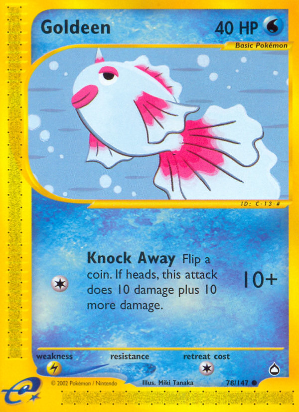 Goldeen (78/147) [Aquapolis] | Pegasus Games WI