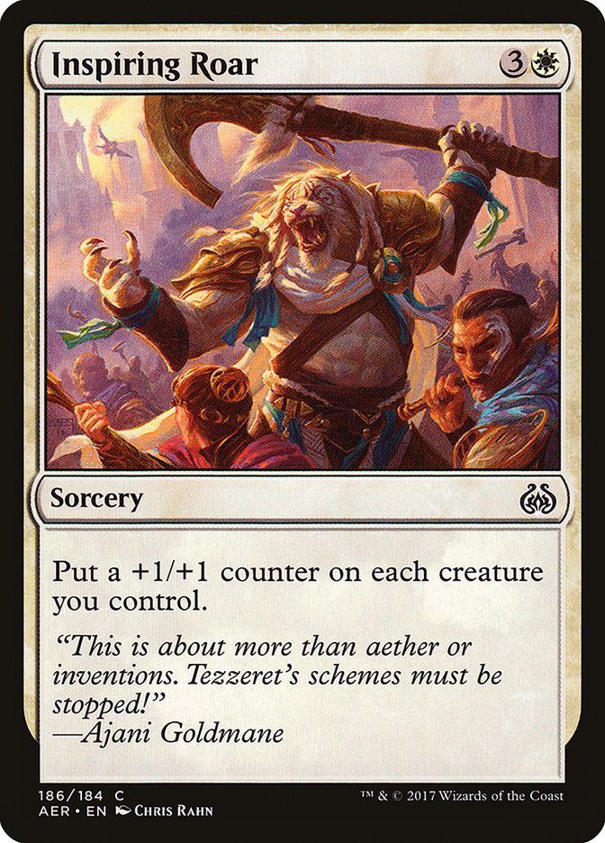 Inspiring Roar [Aether Revolt] | Pegasus Games WI