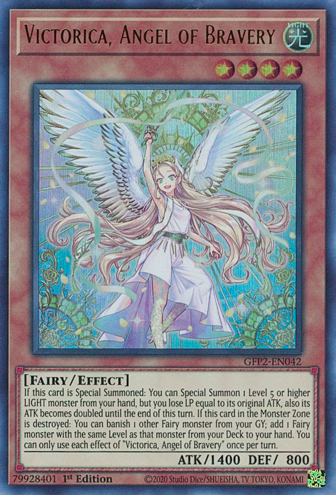 Victorica, Angel of Bravery [GFP2-EN042] Ultra Rare | Pegasus Games WI