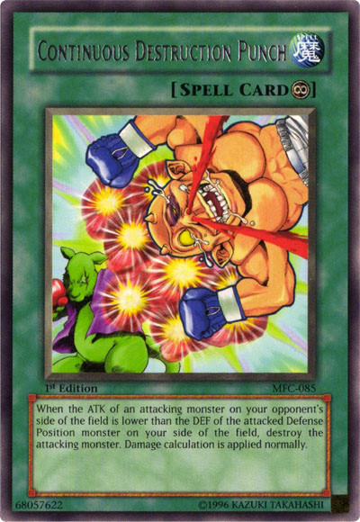 Continuous Destruction Punch [MFC-085] Rare | Pegasus Games WI