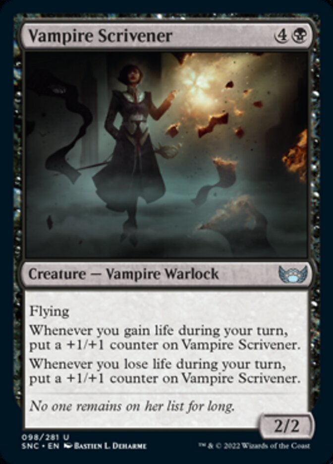 Vampire Scrivener [Streets of New Capenna] | Pegasus Games WI