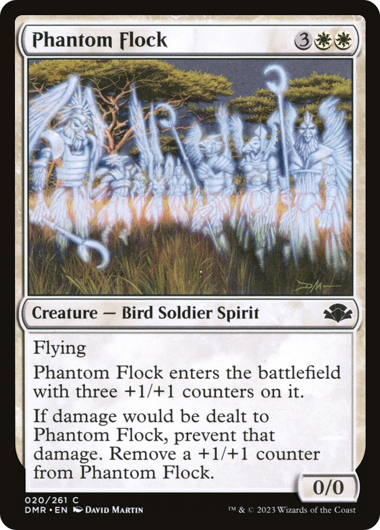 Phantom Flock [Dominaria Remastered] | Pegasus Games WI