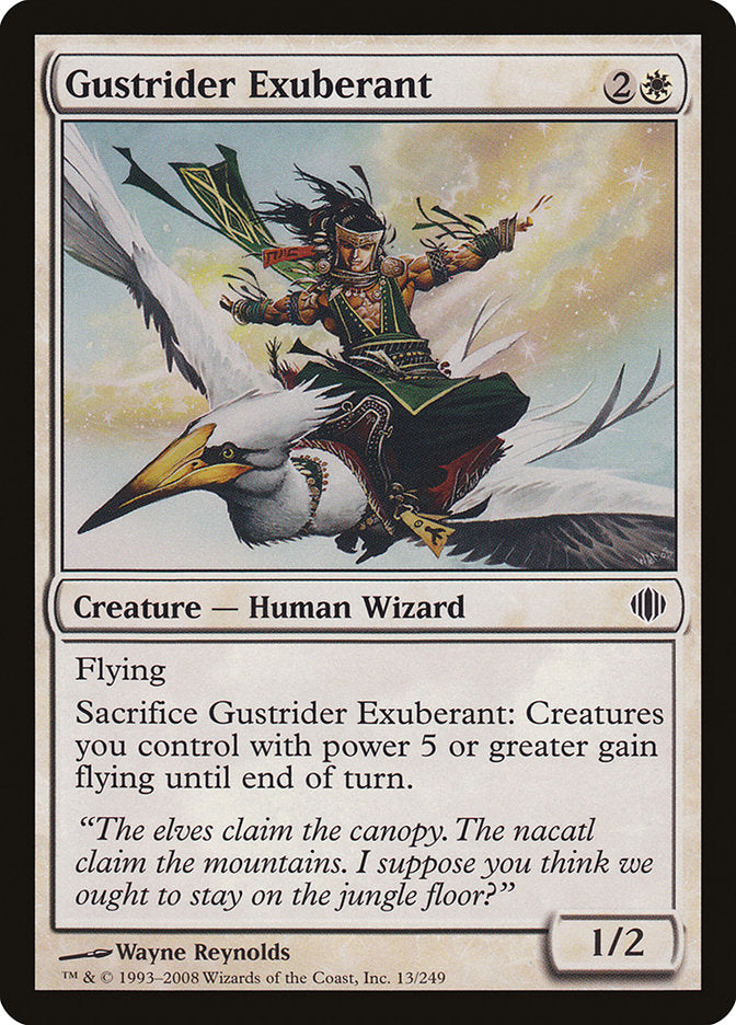 Gustrider Exuberant [Shards of Alara] | Pegasus Games WI