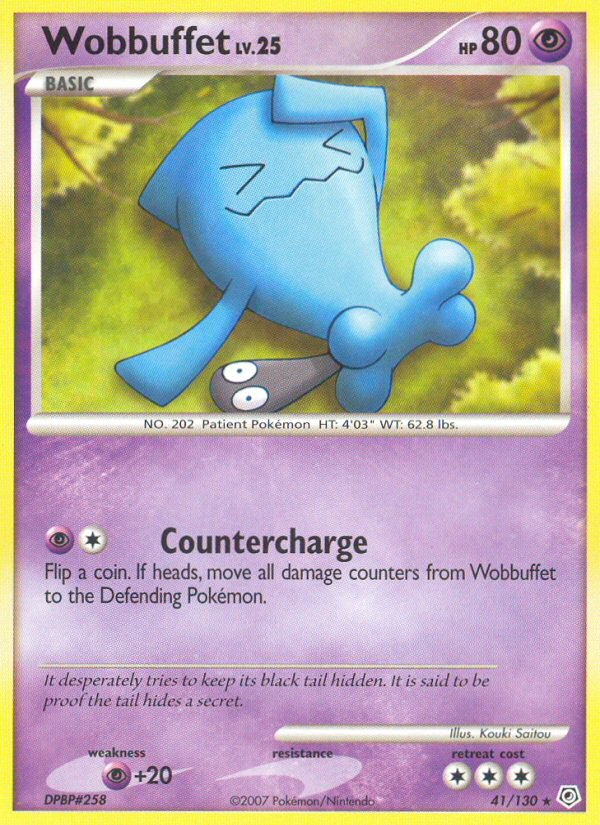 Wobbuffet (41/130) [Diamond & Pearl: Base Set] | Pegasus Games WI