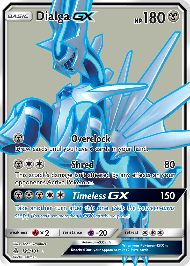 Dialga GX (125/131) [Sun & Moon: Forbidden Light] | Pegasus Games WI