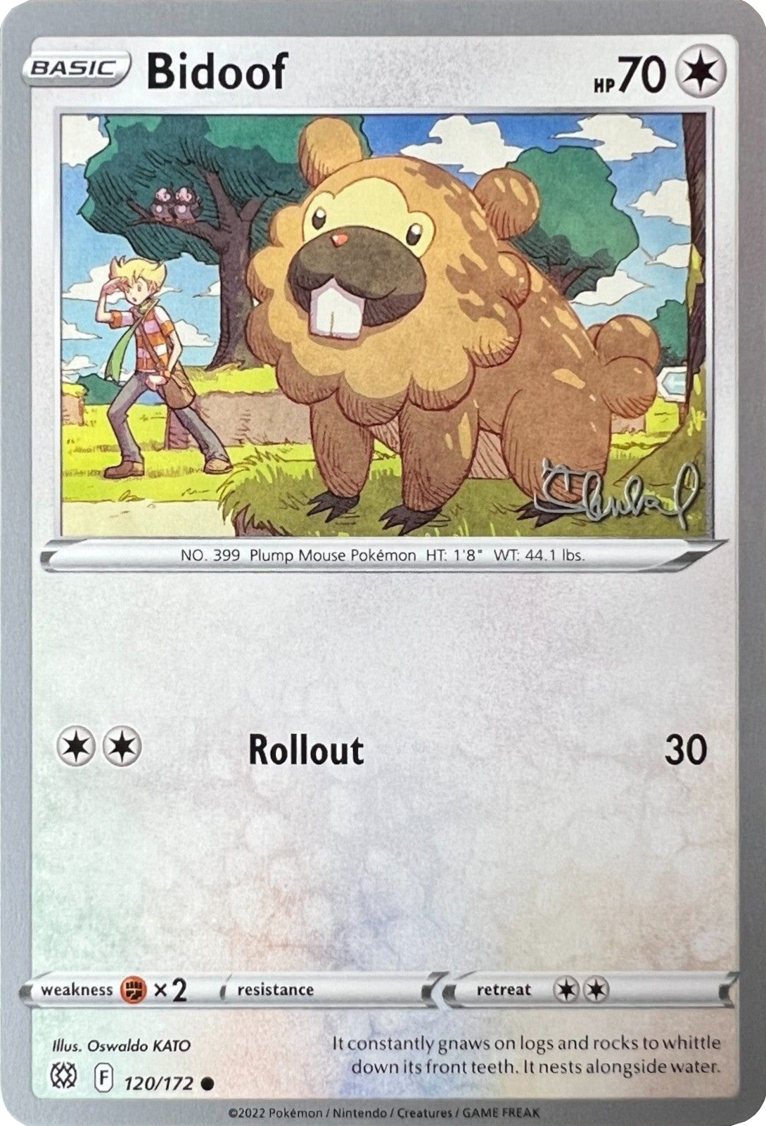 Bidoof (120/172) (ADP - Ondrej Skubal) [World Championships 2022] | Pegasus Games WI