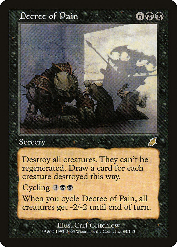 Decree of Pain [Scourge] | Pegasus Games WI