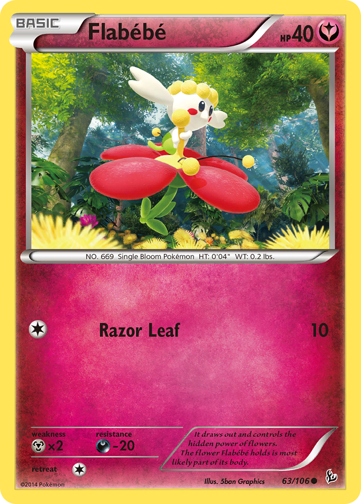 Flabebe (63/106) [XY: Flashfire] | Pegasus Games WI