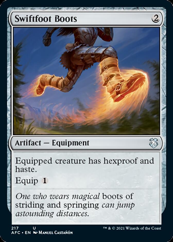 Swiftfoot Boots [Dungeons & Dragons: Adventures in the Forgotten Realms Commander] | Pegasus Games WI