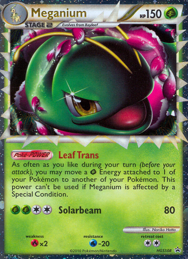 Meganium (HGSS08) [HeartGold & SoulSilver: Black Star Promos] | Pegasus Games WI