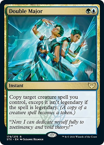 Double Major (Promo Pack) [Strixhaven: School of Mages Promos] | Pegasus Games WI