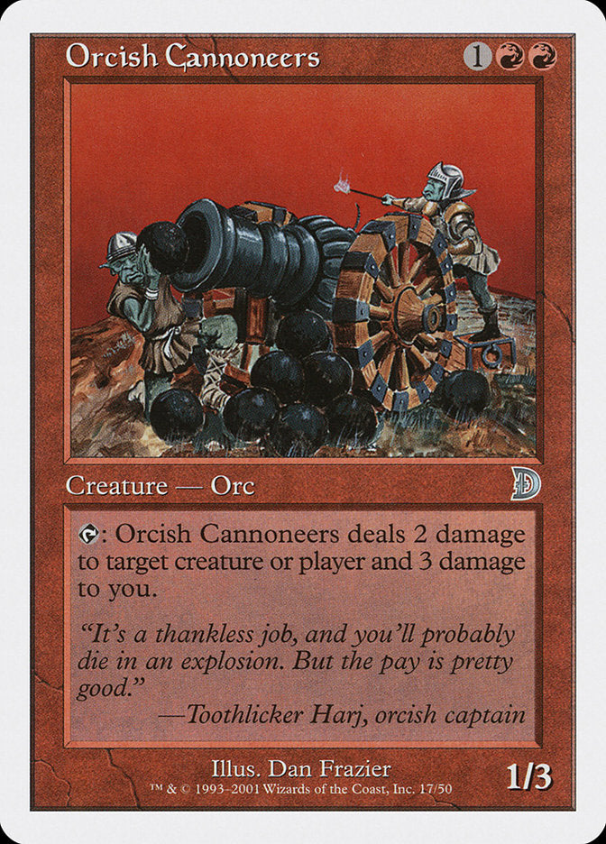 Orcish Cannoneers [Deckmasters] | Pegasus Games WI