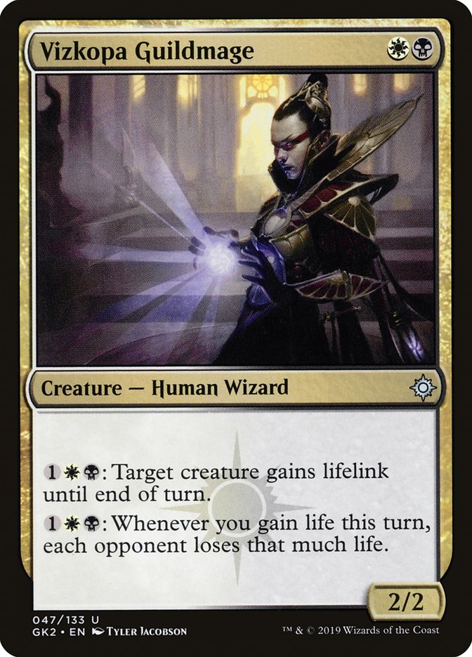 Vizkopa Guildmage [Ravnica Allegiance Guild Kit] | Pegasus Games WI