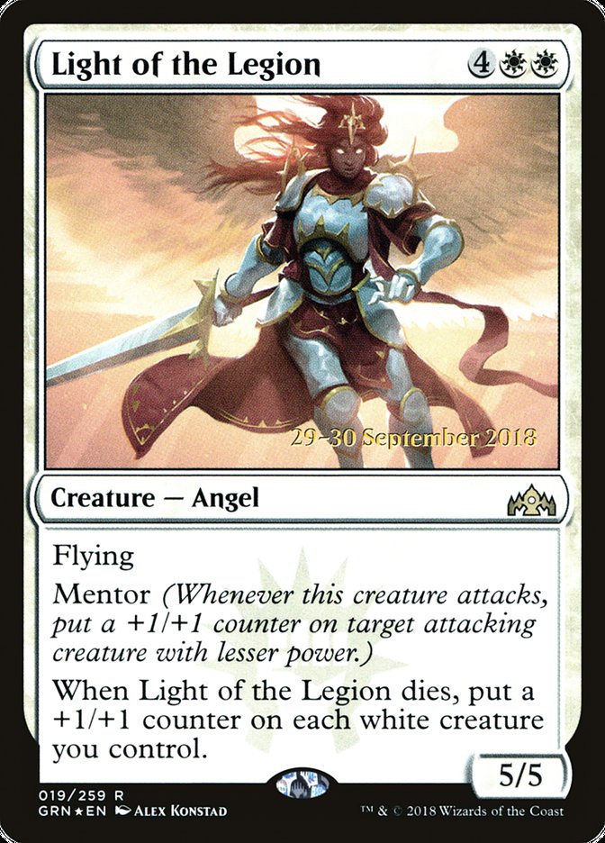 Light of the Legion [Guilds of Ravnica Prerelease Promos] | Pegasus Games WI