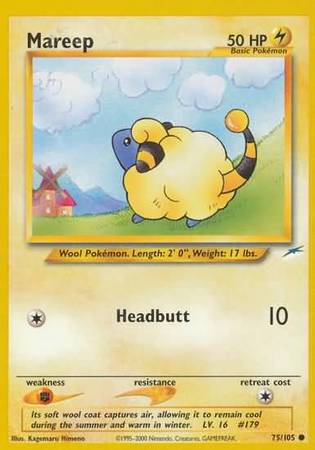 Mareep (75/105) [Neo Destiny Unlimited] | Pegasus Games WI