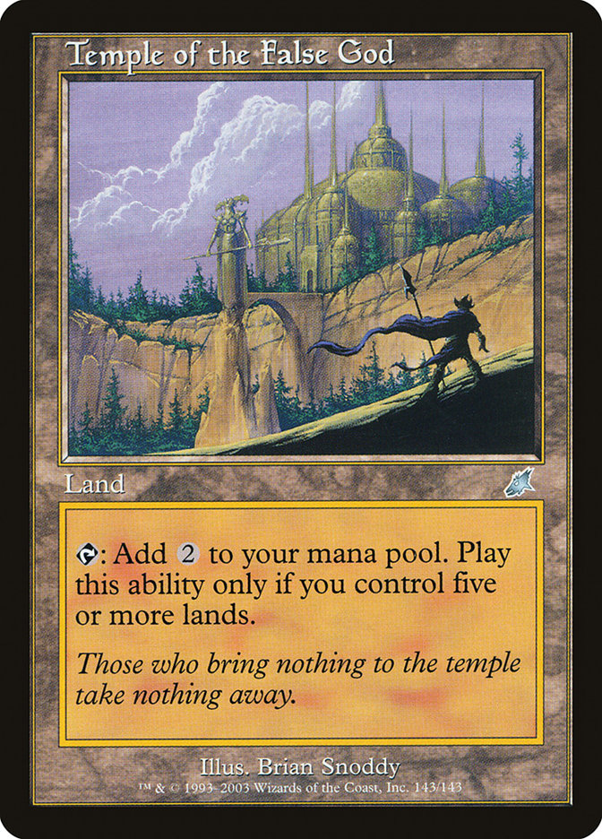 Temple of the False God [Scourge] | Pegasus Games WI