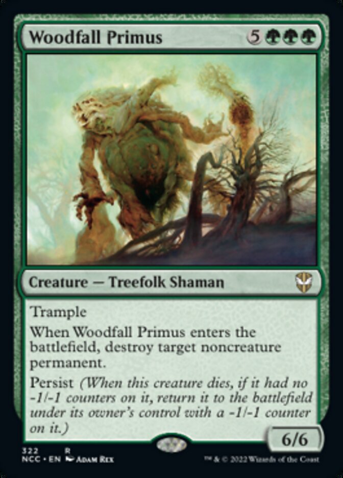 Woodfall Primus [Streets of New Capenna Commander] | Pegasus Games WI
