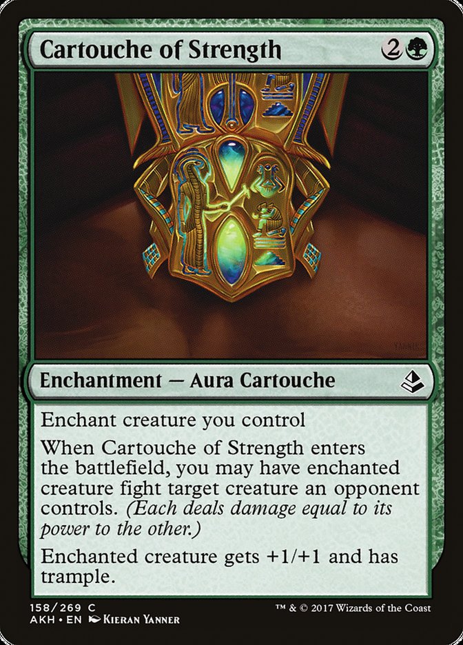 Cartouche of Strength [Amonkhet] | Pegasus Games WI