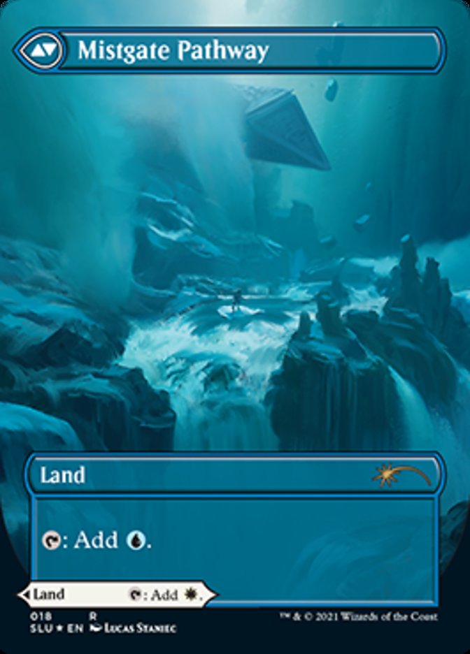 Hengegate Pathway // Mistgate Pathway (Borderless) [Secret Lair: Ultimate Edition 2] | Pegasus Games WI